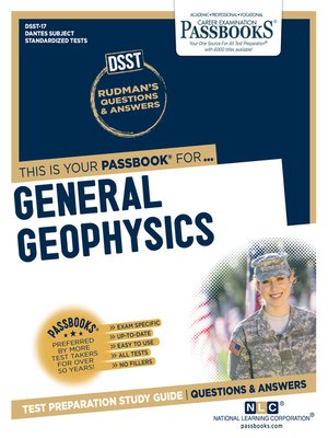 cover image of GENERAL GEOPHYSICS